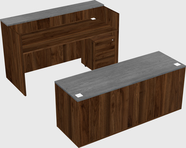 Modular reception desk