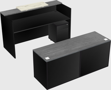 Modular reception desk