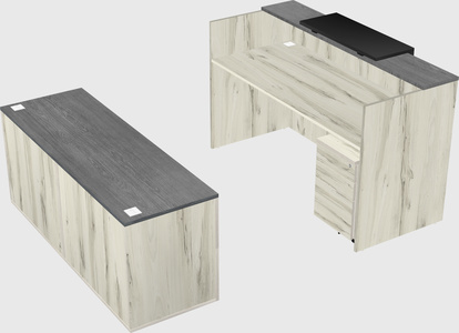 Modular reception desk