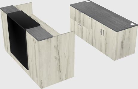 Modular reception desk