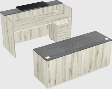 Modular reception desk
