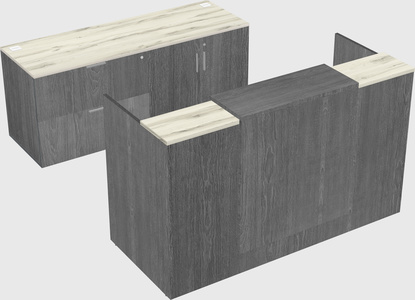Modular reception desk