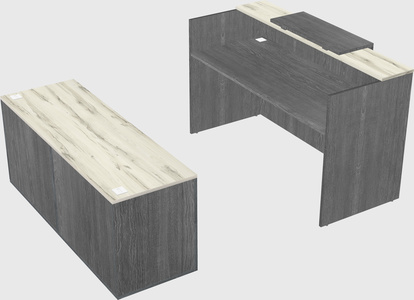 Modular reception desk