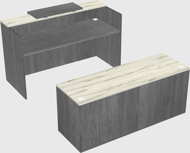Modular reception desk