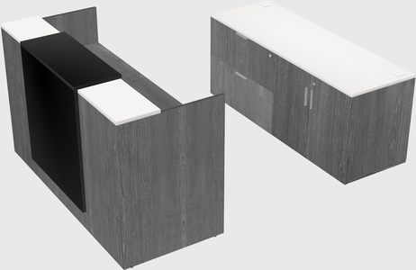 Modular reception desk