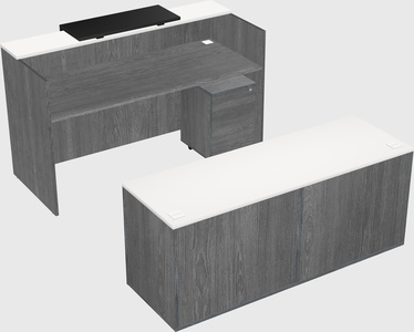 Modular reception desk
