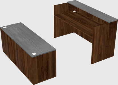 Modular reception desk