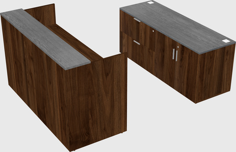 Modular reception desk