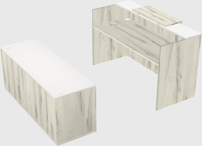 Modular reception desk