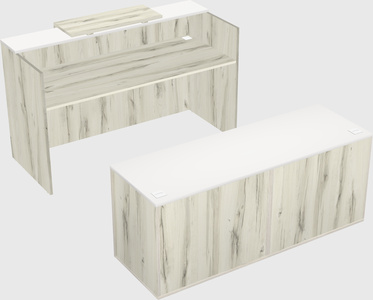 Modular reception desk