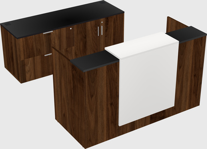 Modular reception desk