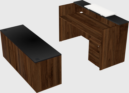 Modular reception desk