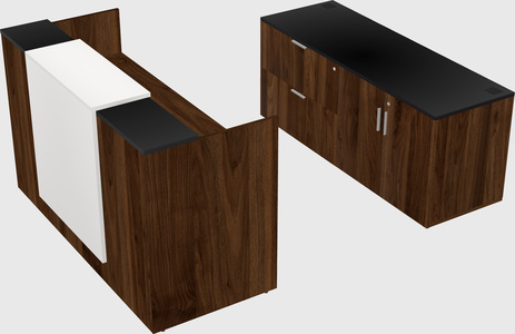 Modular reception desk