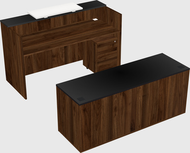 Modular reception desk