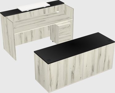 Modular reception desk