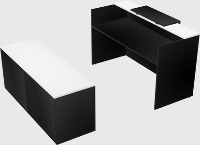 Modular reception desk