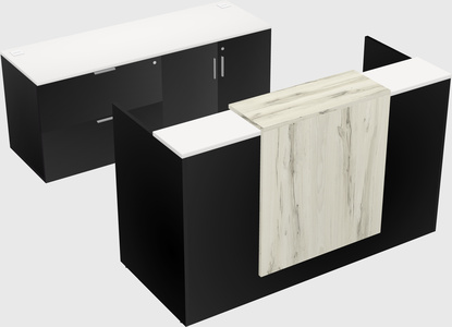 Modular reception desk