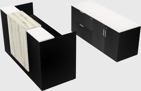 Modular reception desk