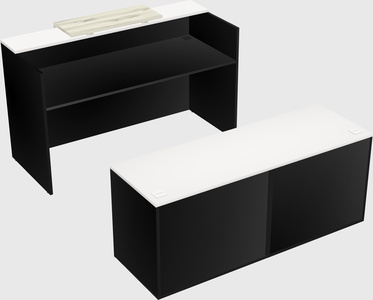 Modular reception desk