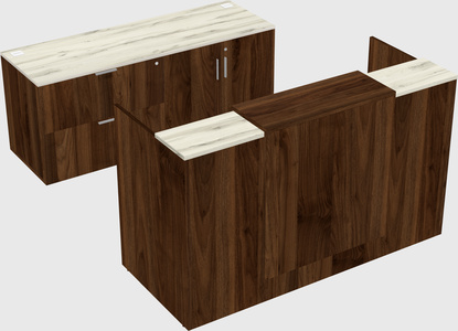 Modular reception desk