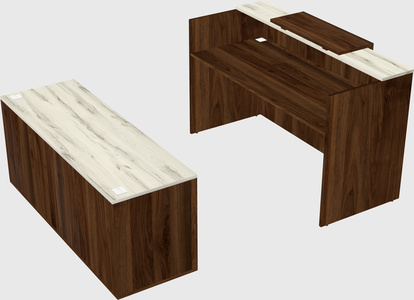 Modular reception desk