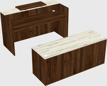 Modular reception desk