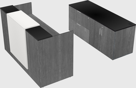 Modular reception desk