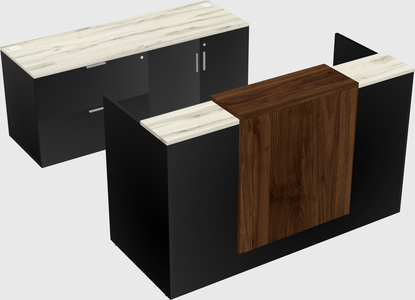 Modular reception desk