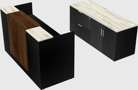 Modular reception desk