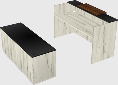 Modular reception desk