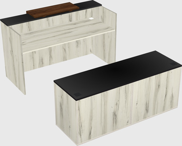 Modular reception desk
