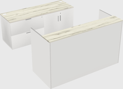 Modular reception desk