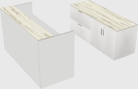 Modular reception desk