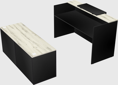 Modular reception desk
