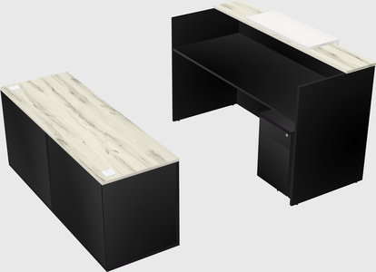 Modular reception desk