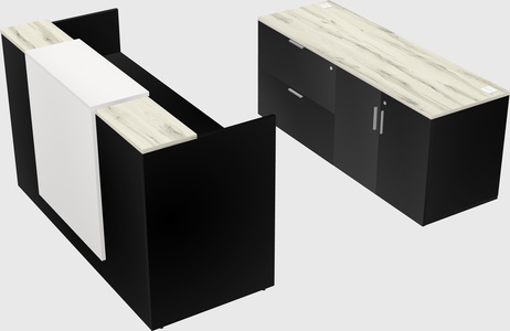 Modular reception desk