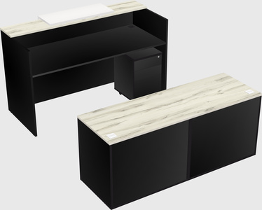 Modular reception desk