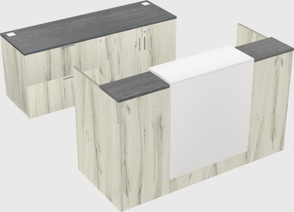 Modular reception desk