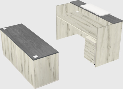 Modular reception desk
