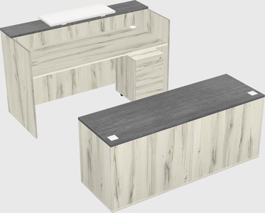 Modular reception desk