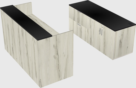 Modular reception desk
