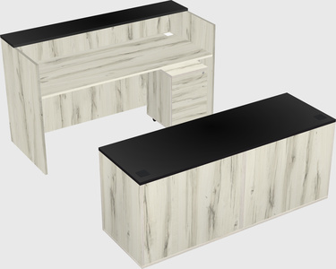 Modular reception desk