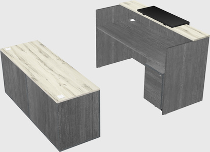 Modular reception desk