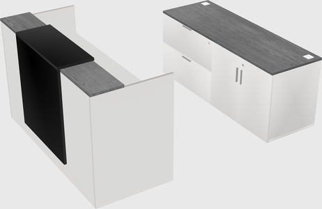 Modular reception desk