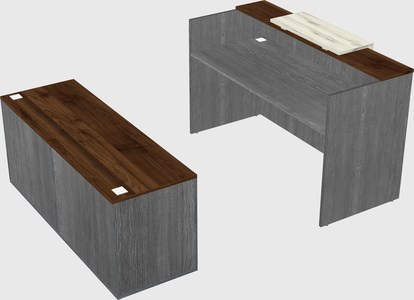 Modular reception desk