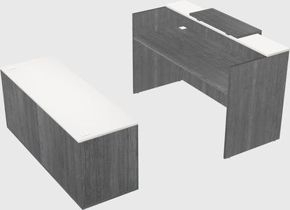 Modular reception desk