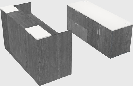 Modular reception desk