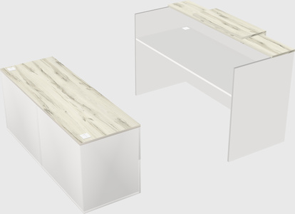 Modular reception desk