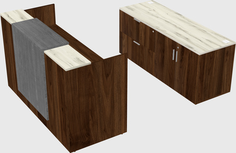 Modular reception desk