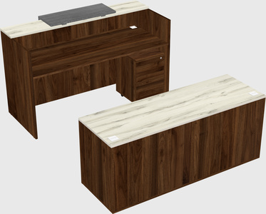 Modular reception desk